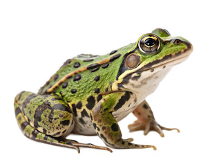 a frog isolated on white background,  PNG.