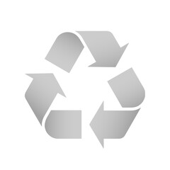 Recycling logo, symbol of recycle item - Recyclable product label