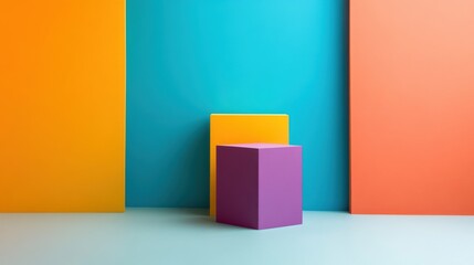 Color psychology in abstract branding influences audience perception