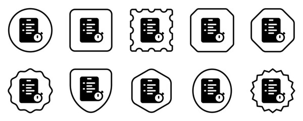 Editable assignment, quiz, task vector icon. Online learning, course, tutorial. Part of a big icon set family. Perfect for web and app interfaces, presentations, infographics, etc