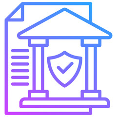 Obraz premium Energy and Natural Resources Icon Symbol Outline Gradient