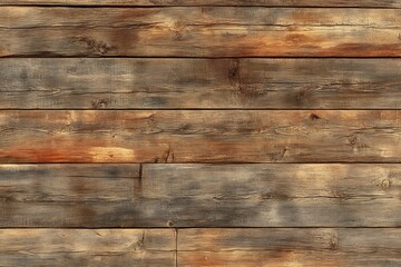 Obraz premium Rustic wooden planks background texture for design and decoration, aged and weathered