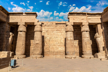 Obraz premium Medinet Habu temple in Luxor