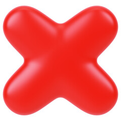 Deny Item 3D Icon Illustration 