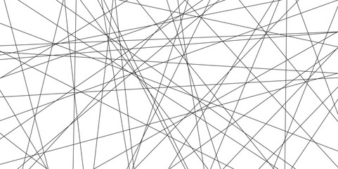 Abstract black lines with white background. Creative and geometric shape with luxury pattern and paper texture design. abstract background with stripes for website design Technology background.	