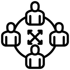 Cross Functional Icon