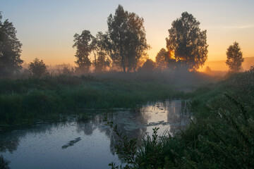 misty morning on the river © Александр Арендарь