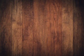 Naklejka premium Dark wood texture background with natural patterns and rustic charm for design projects