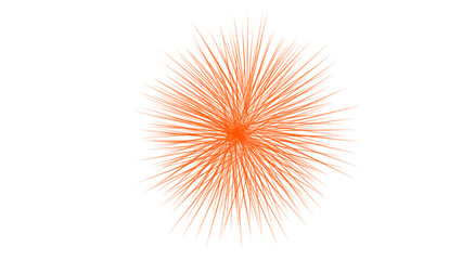 Fototapeta premium fireworks on white background