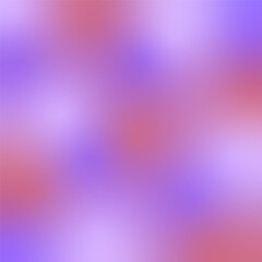 Blurred gradient background. Soft purple tone. Smooth pink blend. Abstract vector image.