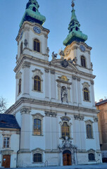 St Anne Church in Buda - Budapest, Hungary