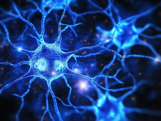 Neurons with Dendrites and Axons in the Brain