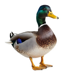 Obraz premium Duck isolated on transparent background