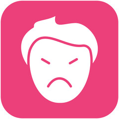 Negative Emotion Icon