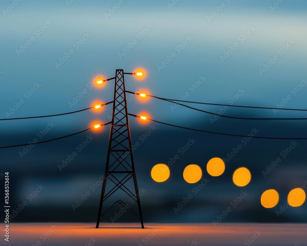 Aufkleber industrial iot connectivity smart devices. iot and smart grids integrating smart meters and devices 