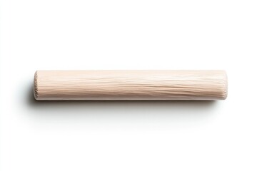 Obraz premium Light beige wooden cylindrical rod