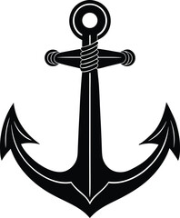 Anchor Silhouette Vector