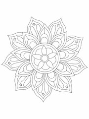 new mandala design and essay hand drawing