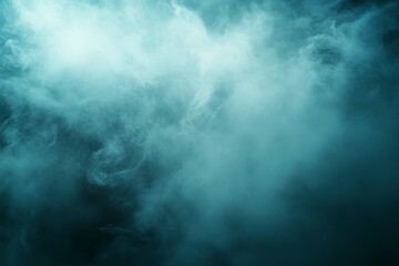 Swirling Smoke Texture on Dark Background with Ethereal Mist Effect