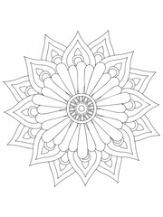 new mandala design and essay hand drawing