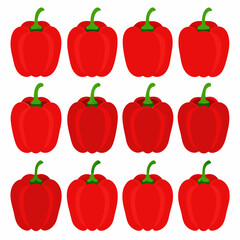 set of vegetables