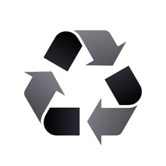 Recycling logo, symbol of recycle item - Recyclable product label