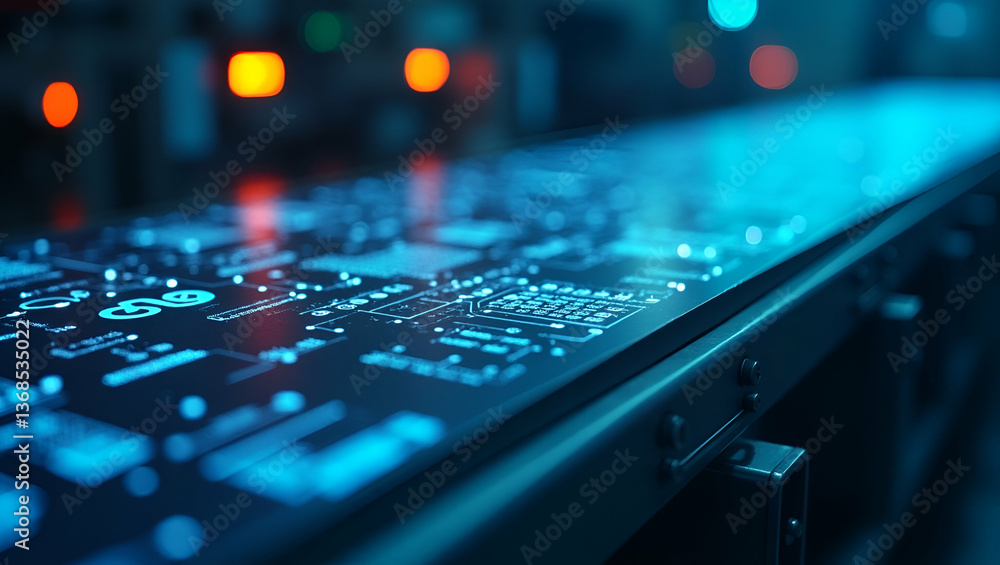 Aufkleber conveyor belt and digital interface: optimize warehouse operations efficiently