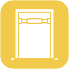 Door Pullup Bar Icon