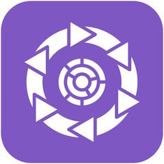 Continuous Cycle Icon