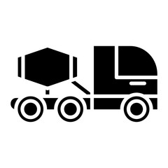 Concrete Mixer Icon