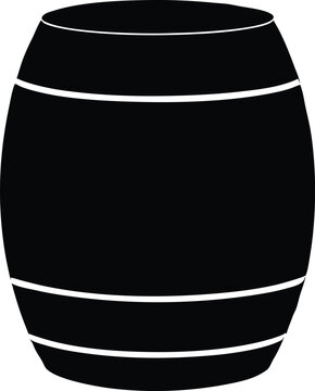 recommend clip art: Barrel black simple  silhouette  vector,Barrel clipart