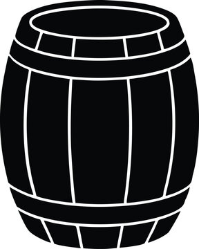 recommend clip art: Barrel black simple  silhouette  vector,Barrel clipart