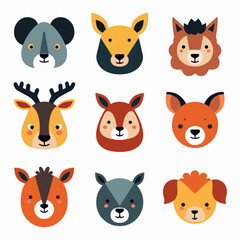 Set Forest animals