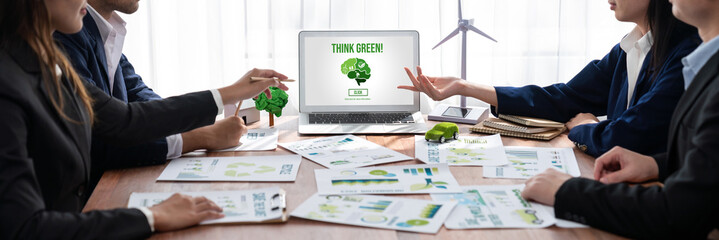 Green business transformation for brisk corporate business to thank green marketing strategy