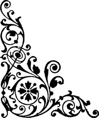 Vintage Corner Illustrations