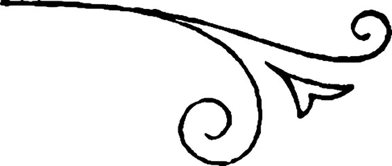 Vintage text divider