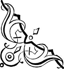 Vintage Corner Illustrations