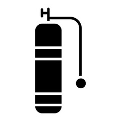 Diving Cylinder Icon