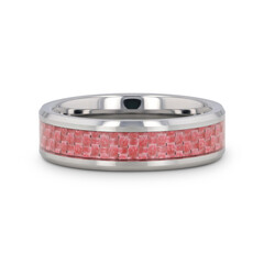 Two interlocked wedding rings