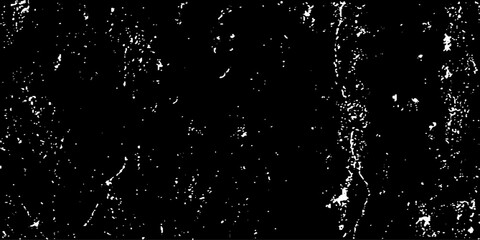 Rusted white effect. Grunge design elements. Vector illustration. Dark grainy texture on white background. Distressed black texture. 