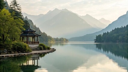 Fototapeta premium ramadan kareem editable template background minimalist and islamic style eid mubarak iftar party. 