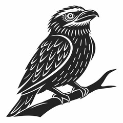 tawny silhouette icon vector