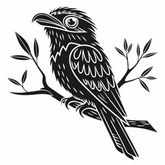 tawny silhouette icon vector