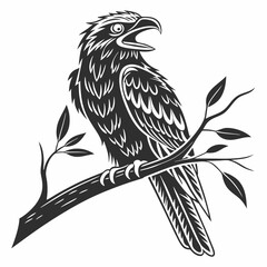 tawny silhouette icon vector