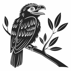tawny silhouette icon vector