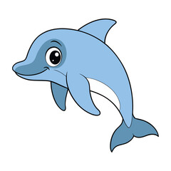 Obraz premium 🐬 Dolphin Coloring Book Pages 🎨 | Fun & Creative Designs for Kids