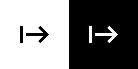 Fototapeta premium Tab to Right Icon 