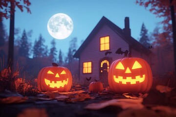 Halloween Jack-o'-Lanterns