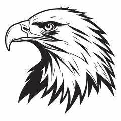 eagle head vector