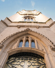 St. Dunstan in the East Church Garden and Ruins. London. UK.